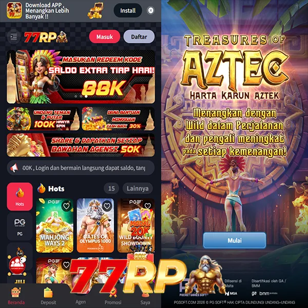 77RP Slot Anti Rungkad Indonesia